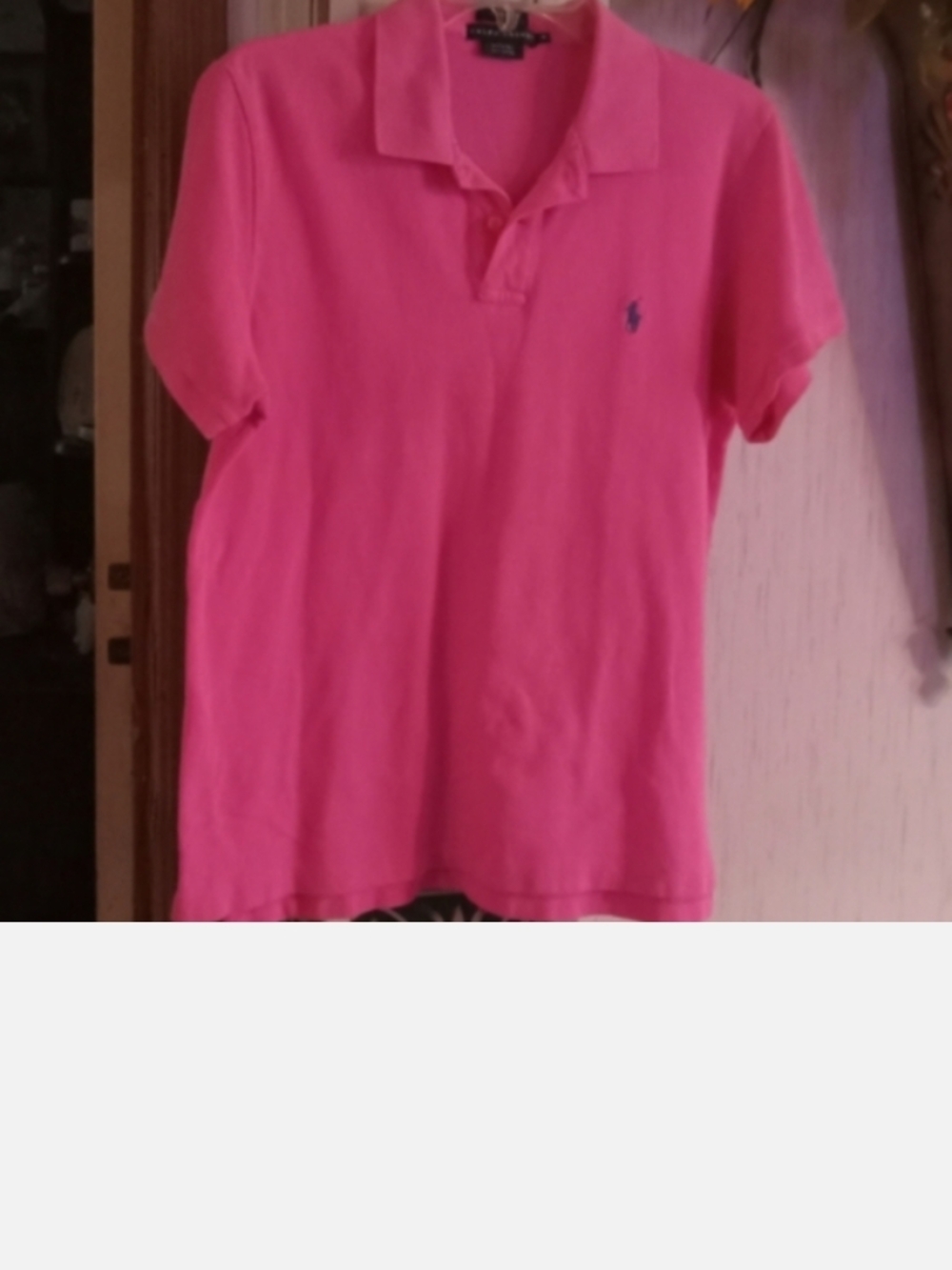 Ralph Lauren Pink Classic Fit Polo